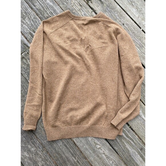 LL Bean Lamb’s Wool Sweater Brown - Picture 2 of 7